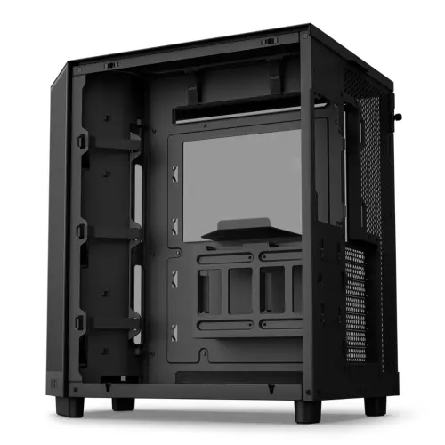 NZXT H Series H6 Flow CC-H61FB-01 Siyah ATX Mid Tower Gaming (Oyuncu) Kasa