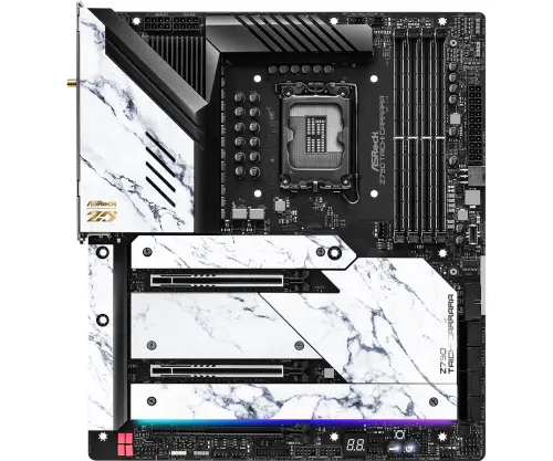 Asrock Z790 Taichi Carrara 90-MXBKK0-A0UAYZ Intel Z790 Soket 1700 DDR5 7400+(OC)MHz EATX Gaming (Oyuncu) Anakart