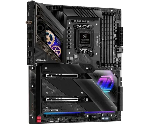 Asrock Z790 Taichi 90-MXBJD0-A0UAYZ Intel Z790 Soket 1700 DDR5 7200+(OC)MHz EATX Gaming (Oyuncu) Anakart