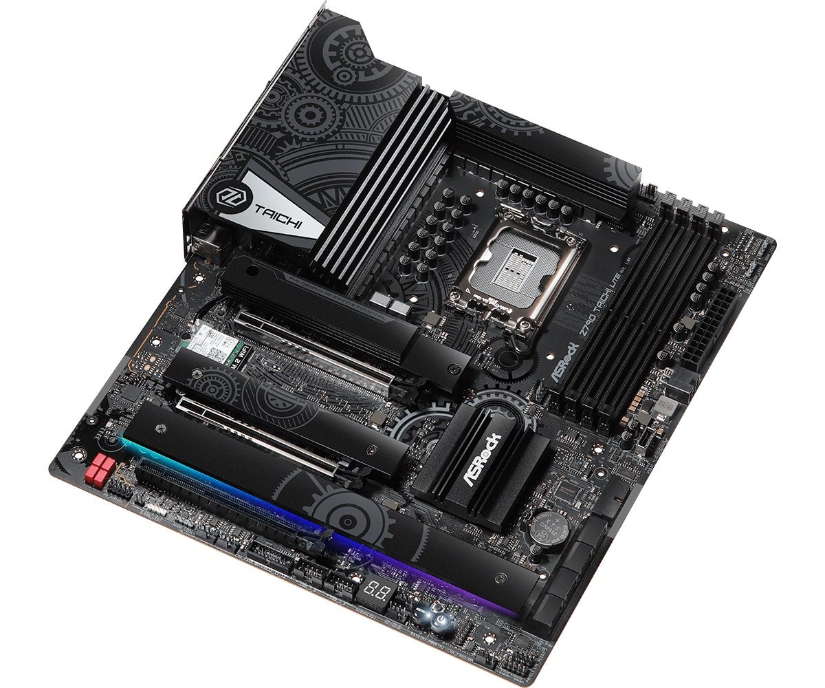 Asrock Z790 Taichi Lite 90-MXBMF0-A0UAYZ Intel Z790 Soket 1700 DDR5 7200(OC)MHz EATX Gaming (Oyuncu) Anakart