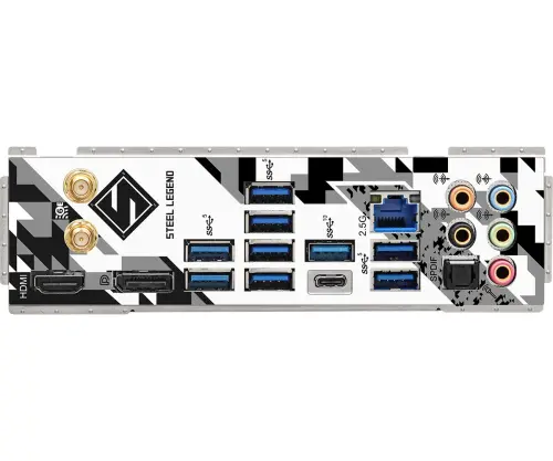 Asrock Z790 Steel Legend WIFI 90-MXBKD0-A0UAYZ Intel Z790 Soket DDR5 7200+MHZ(OC) ATX Gaming (Oyuncu) Anakart