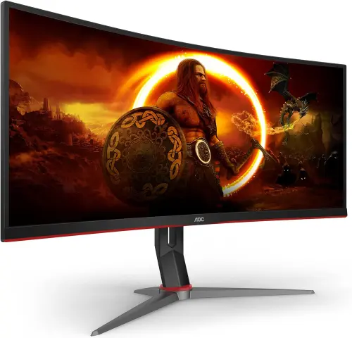 AOC 34″ CU34G2XP/BK 1ms 180Hz FreeSync Premium VA Curved Gaming (Oyuncu) Monitör