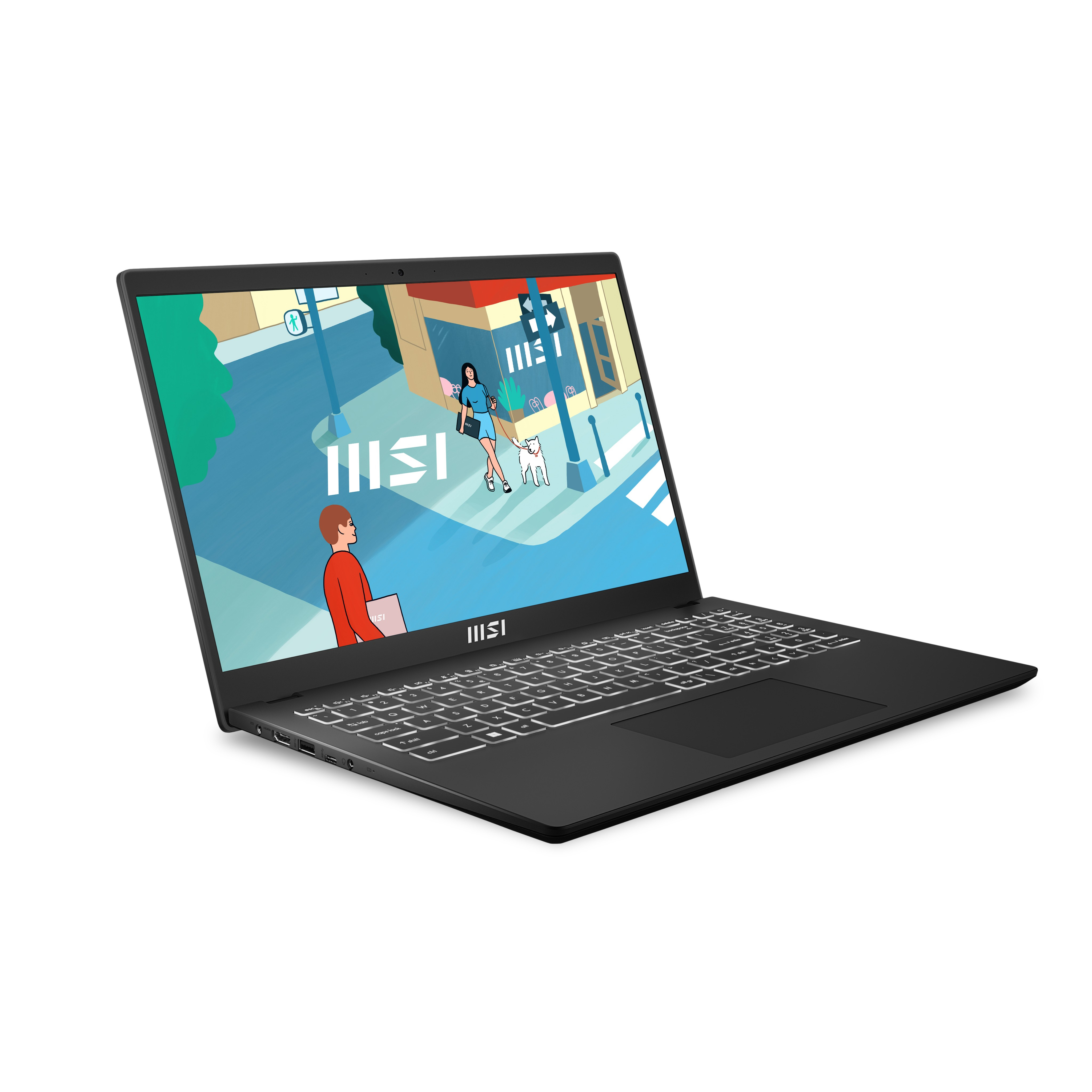 MSI Modern 15 H B13M-053XTR i5-13420H 16GB DDR4 UMA 512GB SSD 15.6″ Full HD FreeDOS Notebook