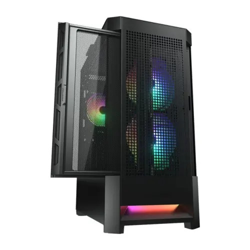 Cougar Airface Mesh RGB 700W 80+ E-ATX Mid Tower Gaming Kasa (CGR-5ZD1B-AIR-RGB-C)