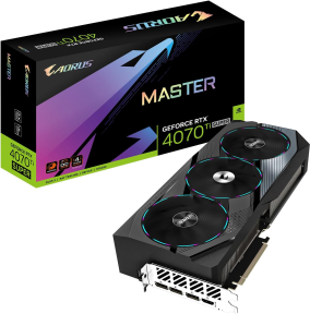 Gigabyte GeForce RTX 4070 Ti Super Aorus Master GV-N407TSAORUS M-16GD 16GB GDDR6X 256Bit DX12 DLSS 3 Gaming (Oyuncu) Ekran Kartı
