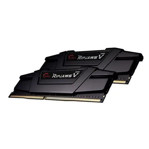 GSKILL RipjawsV Siyah 32GB (2x16GB) 3600MHz CL18 DDR4 Gaming Ram (F4-3600C18D-32GVK)