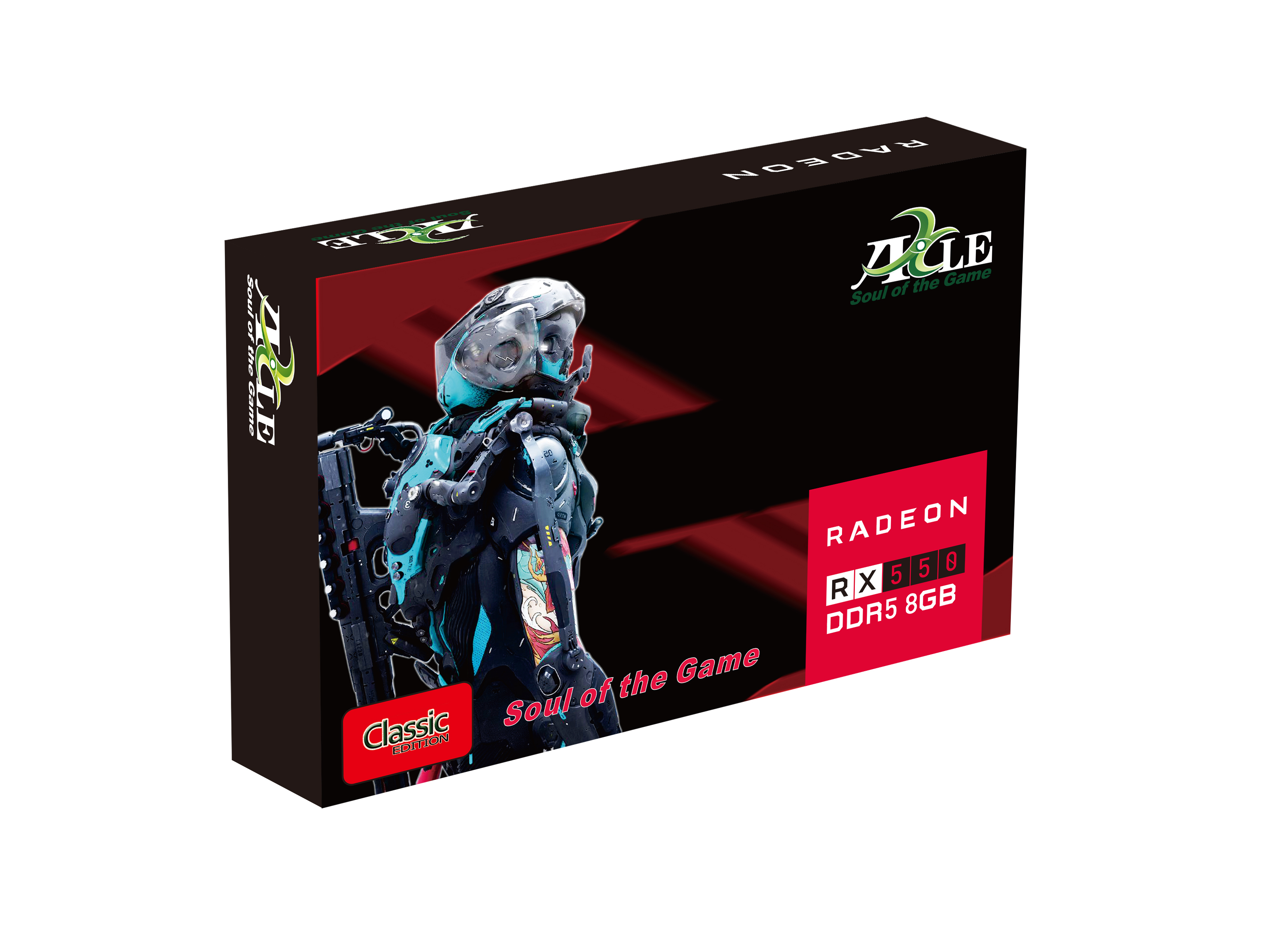 Axle AMD Radeon RX 550 AX-RX-550/8GD5P8DIP 8GB GDDR5 128Bit DX12 Gaming (Oyuncu) Ekran Kartı