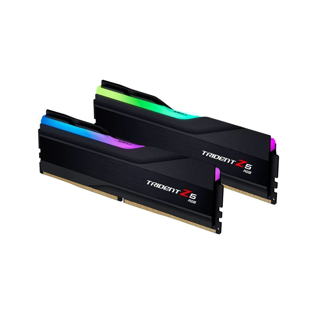 GSKILL Trident Z5 RGB Siyah 32GB (2x16GB) 5600MHz CL28 DDR5 Gaming Ram (F5-5600J2834F16GX2-TZ5RK)