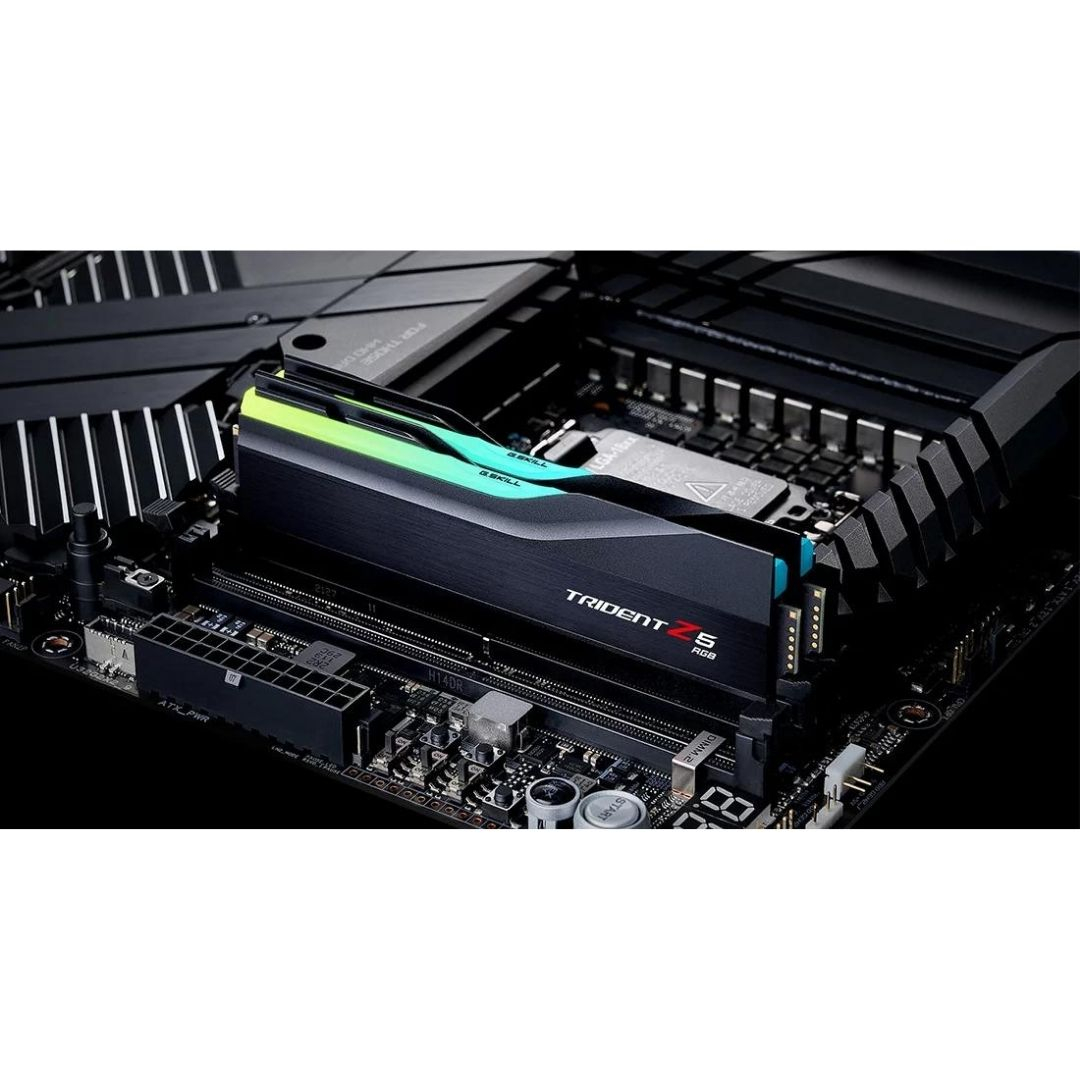 GSKILL Trident Z5 RGB Siyah 32GB (2x16GB) 5600MHz CL28 DDR5 Gaming Ram (F5-5600J2834F16GX2-TZ5RK)