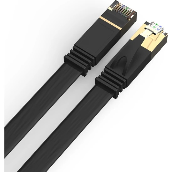 HP DHC-CAT7-FLAT-1M 10Gbps Cat7 U/FTP 1 Metre Patch Kablo