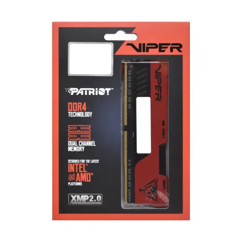 Patriot Viper Elite II PVE248G320C8 8GB (1x8GB) DDR4 3200MHz CL18 Gaming Ram (Bellek)