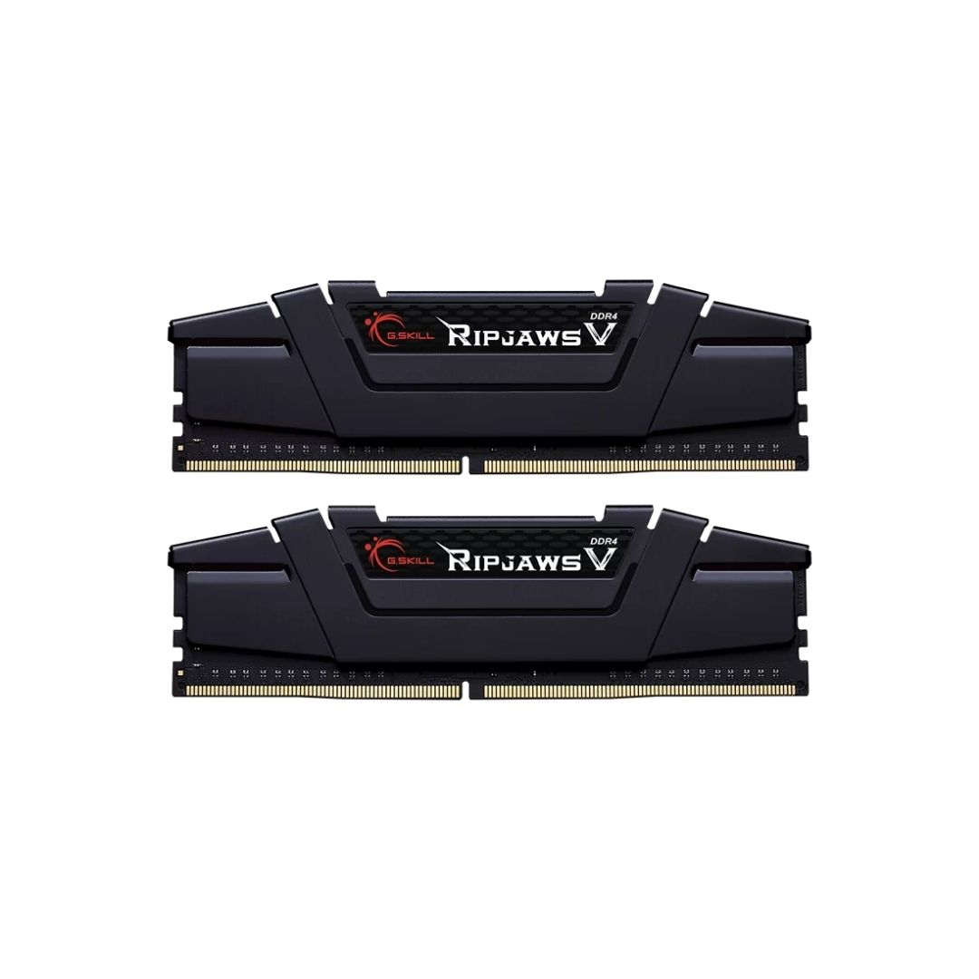 GSKILL RipjawsV Siyah 32GB (2x16GB) 3200MHz CL16 DDR4 Gaming Ram (F4-3200C16D-32GVK)