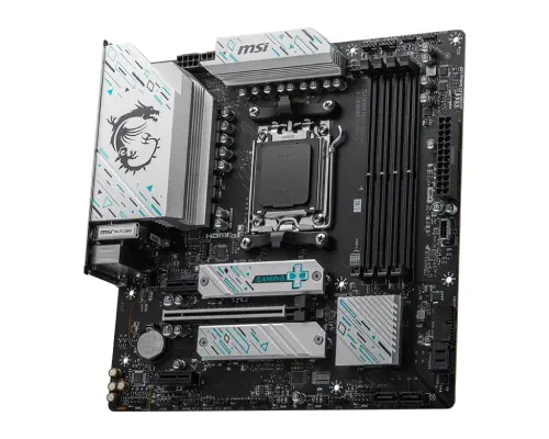 MSI B650M GAMING PLUS WIFI AMD B650 Soket AM5 DDR5 7200+(OC)MHz mATX Gaming (Oyuncu) Anakart