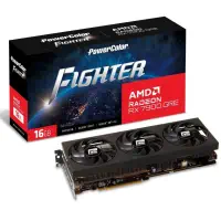 POWERCOLOR FIGHTER RX7900GRE 16G-F/OC 16GB GDDR6 256Bit Gaming (Oyuncu) Ekran Kartı