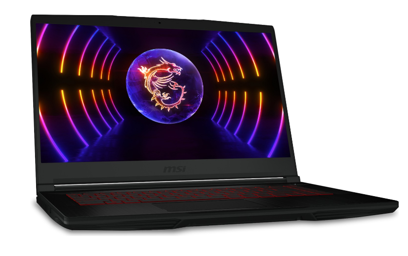 MSI Thin GF63 12UC-877XTR i5-12450H 16GB DDR4 RTX3050 GDDR6 4GB 512GB SSD 15.6'' FHD 144Hz FreeDOS  Gaming Notebook 
