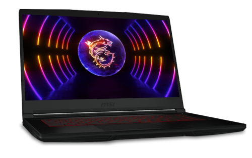 MSI Thin GF63 12UC-877XTR i5-12450H 16GB DDR4 RTX3050 GDDR6 4GB 512GB SSD 15.6'' FHD 144Hz FreeDOS  Gaming Notebook 