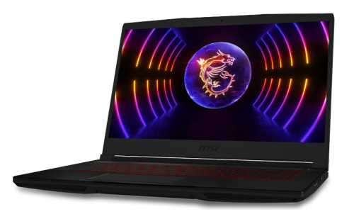 MSI Thin GF63 12UC-877XTR i5-12450H 16GB DDR4 RTX3050 GDDR6 4GB 512GB SSD 15.6'' FHD 144Hz FreeDOS  Gaming Notebook 