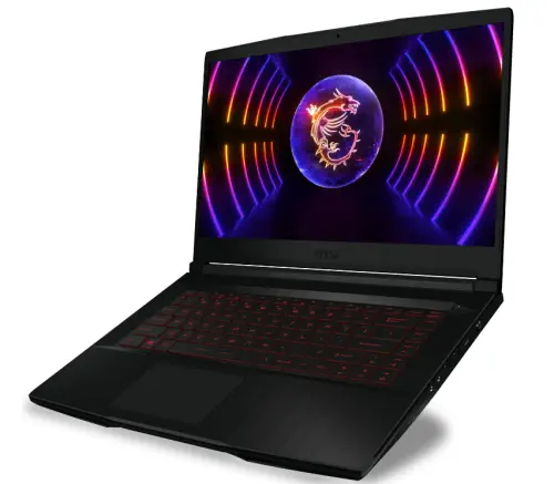 MSI Thin GF63 12UC-877XTR i5-12450H 16GB DDR4 RTX3050 GDDR6 4GB 512GB SSD 15.6″ FHD 144Hz FreeDOS  Gaming Notebook 