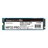 Team MP33 Pro 512GB 2400/2000MB/s NVMe PCIe Gen3x4 M.2 SSD Disk (TM8FPD512G0C101)