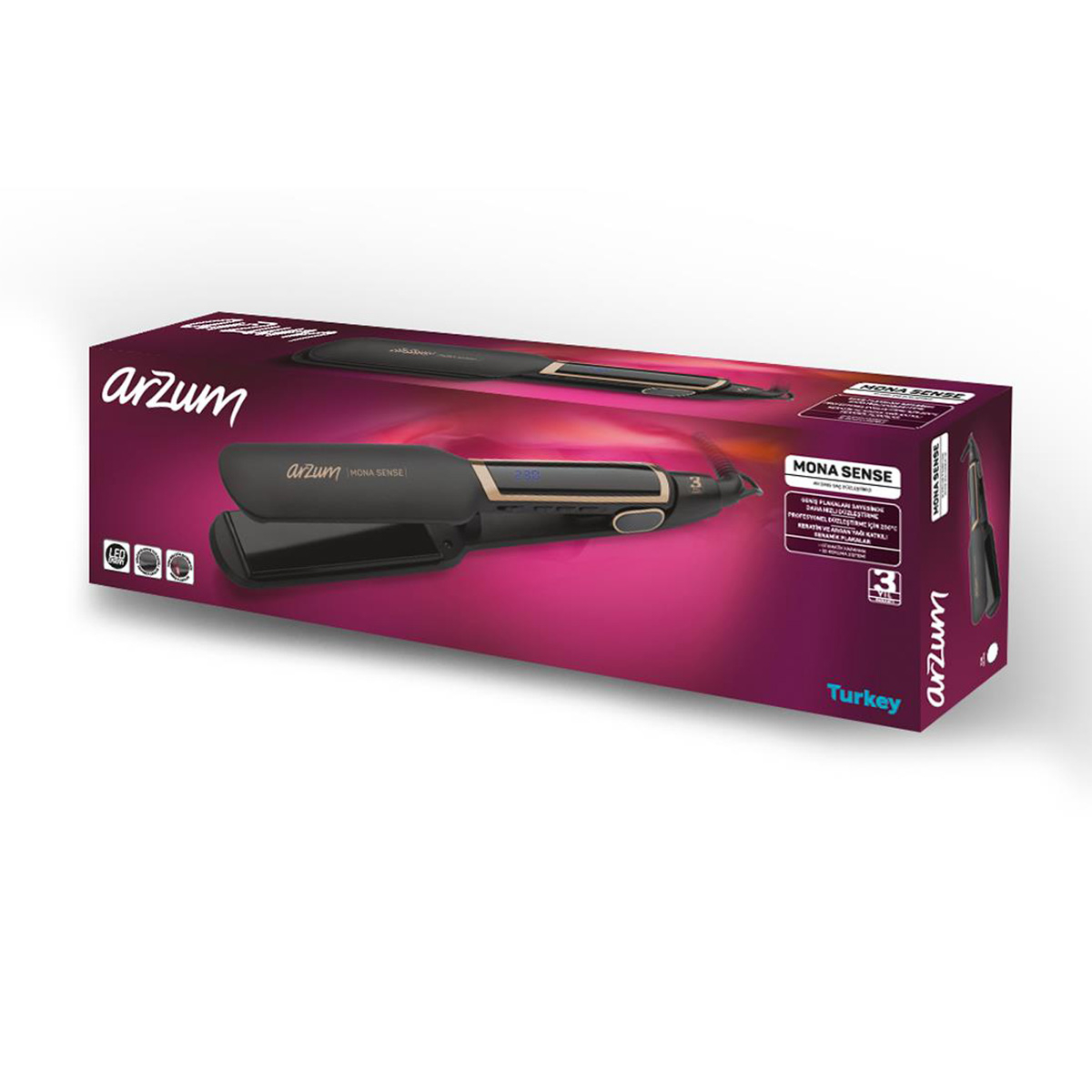 Arzum AR5035 Mona Sense Seramik Saç Düzleştirici