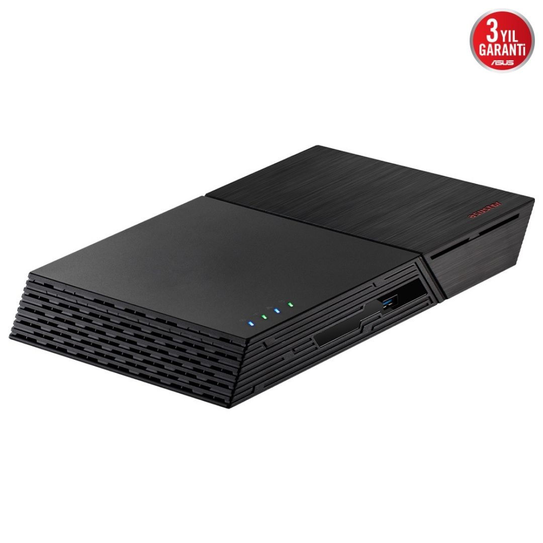 Asustor FS6712X Intel N5105 12 M.2 NVMe Yuvalı (12x8TB Desteği) 4GB DDR4 10GbE x1, USB 3.2 x2, USB 2.0 x2, HDMI 2.0b x1 Nas Ünitesi