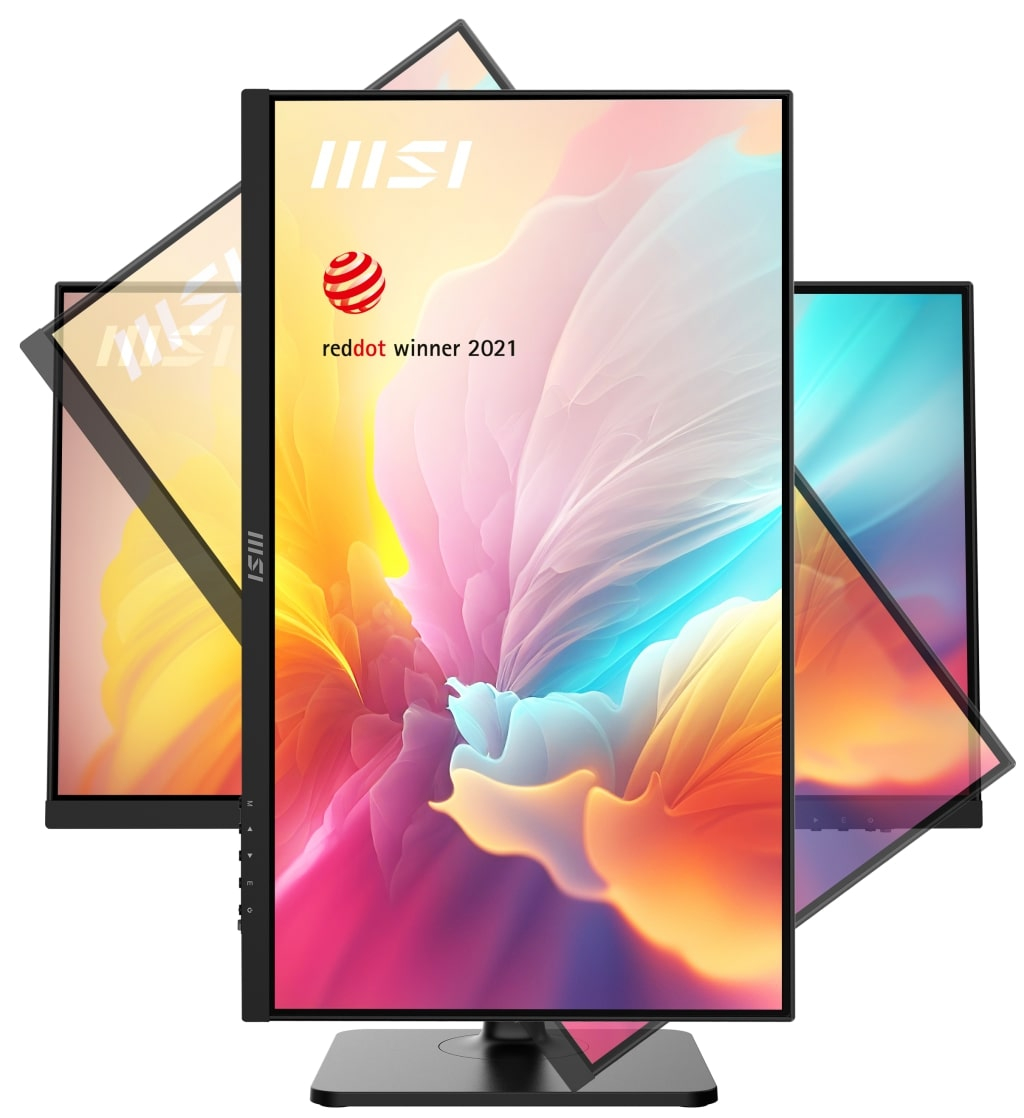 MSI 23.8″ MODERN MD2412P 1920x1080 (FHD) 16:9 FLAT IPS 100HZ 1MS Adaptive-Sync Pivot Type-C Monitör