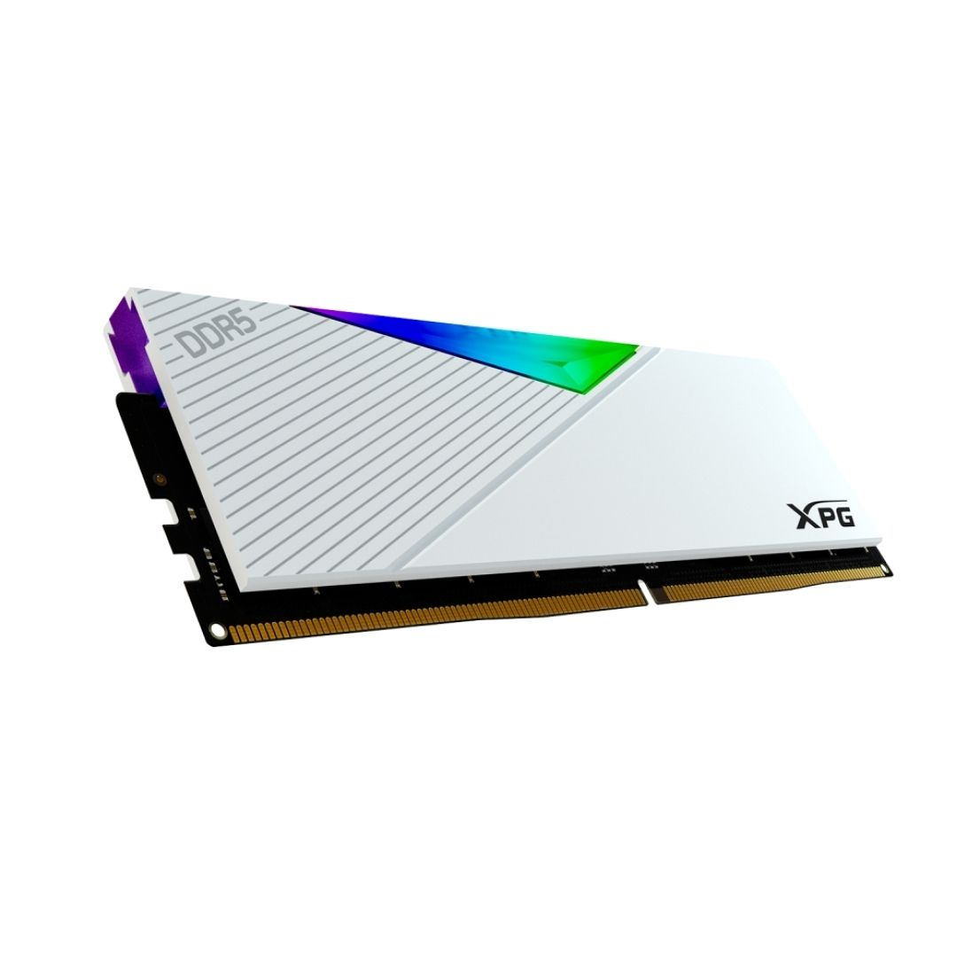 XPG Lancer RGB White 16GB (1x16GB) DDR5 5200MHz CL38 Gaming (Oyuncu) Ram (AX5U5200C3816G-CLARWH)