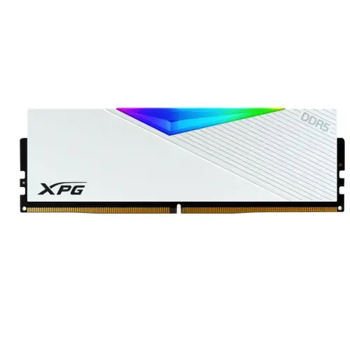 XPG Lancer RGB White 16GB (1x16GB) DDR5 5200MHz CL38 Gaming (Oyuncu) Ram (AX5U5200C3816G-CLARWH)
