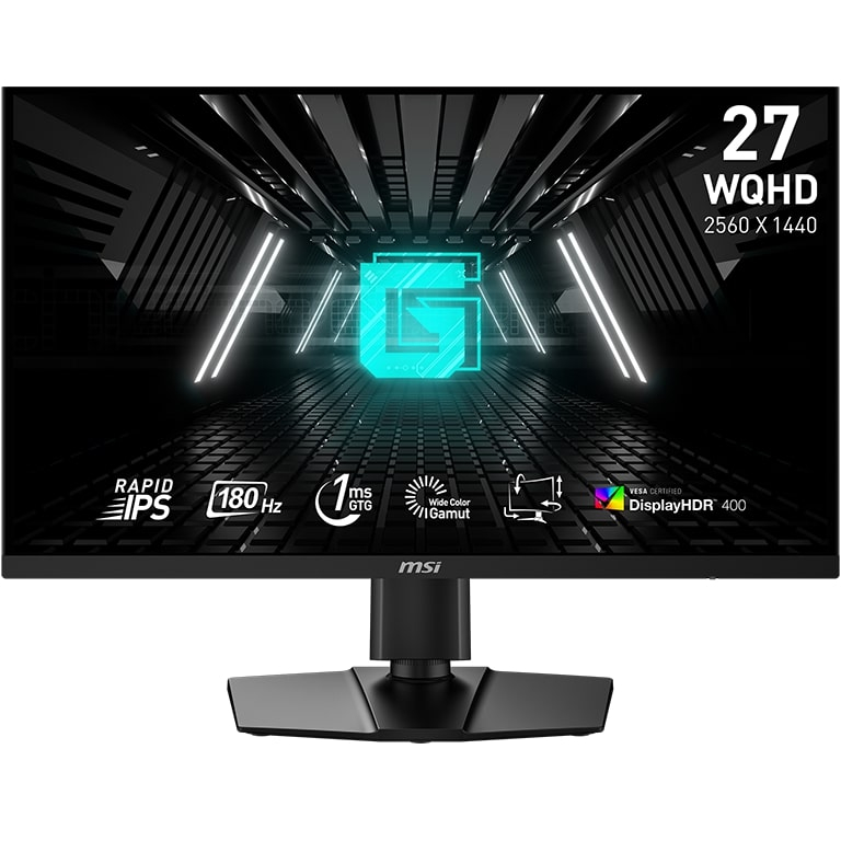 MSI 27″ G274QPF E2 2560x1440 (WQHD) 16:9 FLAT RAPID IPS 180HZ 1MS Adaptıve-Sync Pivot Gaming (Oyuncu) Monitör