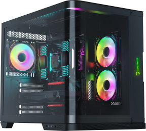 GamePower Warcry Vertex ARGB Kavisli Temper Cam Type-C Atx Gaming (Oyuncu) Kasa