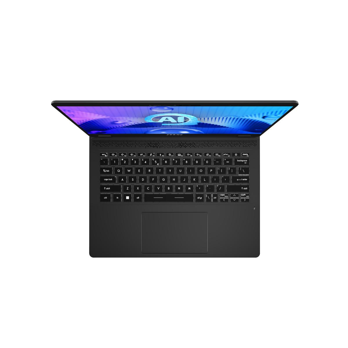 MSI Prestige 14 AI Evo C1MG-026TR Ultra 7 155H 32GB 1TB SSD 14.0″ FHD+ 144Hz Windows 11 Notebook