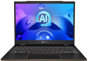 MSI Summit E13 AI Evo A1MTG-032TR Ultra 7 155H 32GB 1TB SSD Arc Graphics 13.3″ WUXGA İkisi Bir Arada Notebook + MSI Pen Hediye