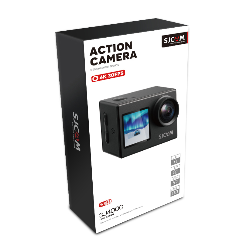 Sjcam SJ4000 Dual Screen 170° 4K Aksiyon Kamerası