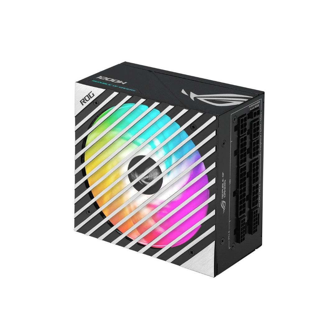 ASUS ROG-LOKI-1200T-SFX-L-GAMING 1200W Black Sılver 120mm Full Modüler Gaming (Oyuncu) Power Supply (90YE00N0-B0NA00)
