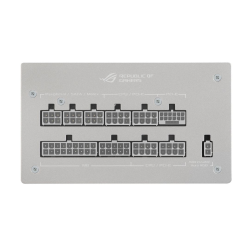 ASUS ROG-STRIX-1000G-AURA 1000W White 80+ Gold Aura Edition Power Supply (90YE00P5-B0NA00)