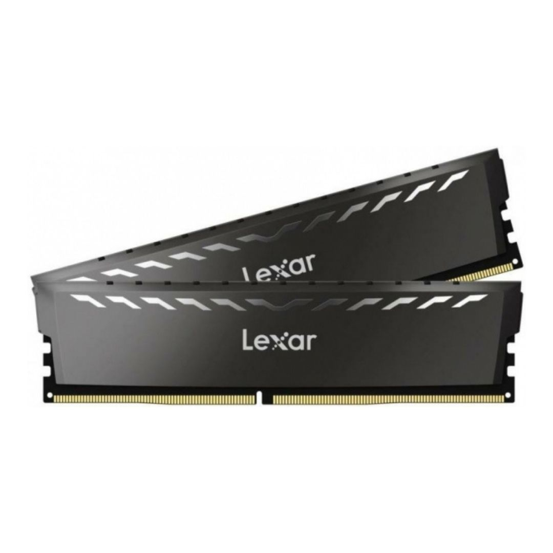 Lexar Thor Black 16GB (2x8GB) 3200MHz CL16 DDR4 Soğutuculu Gaming Ram (LD4BU008G-R3200GDXG)