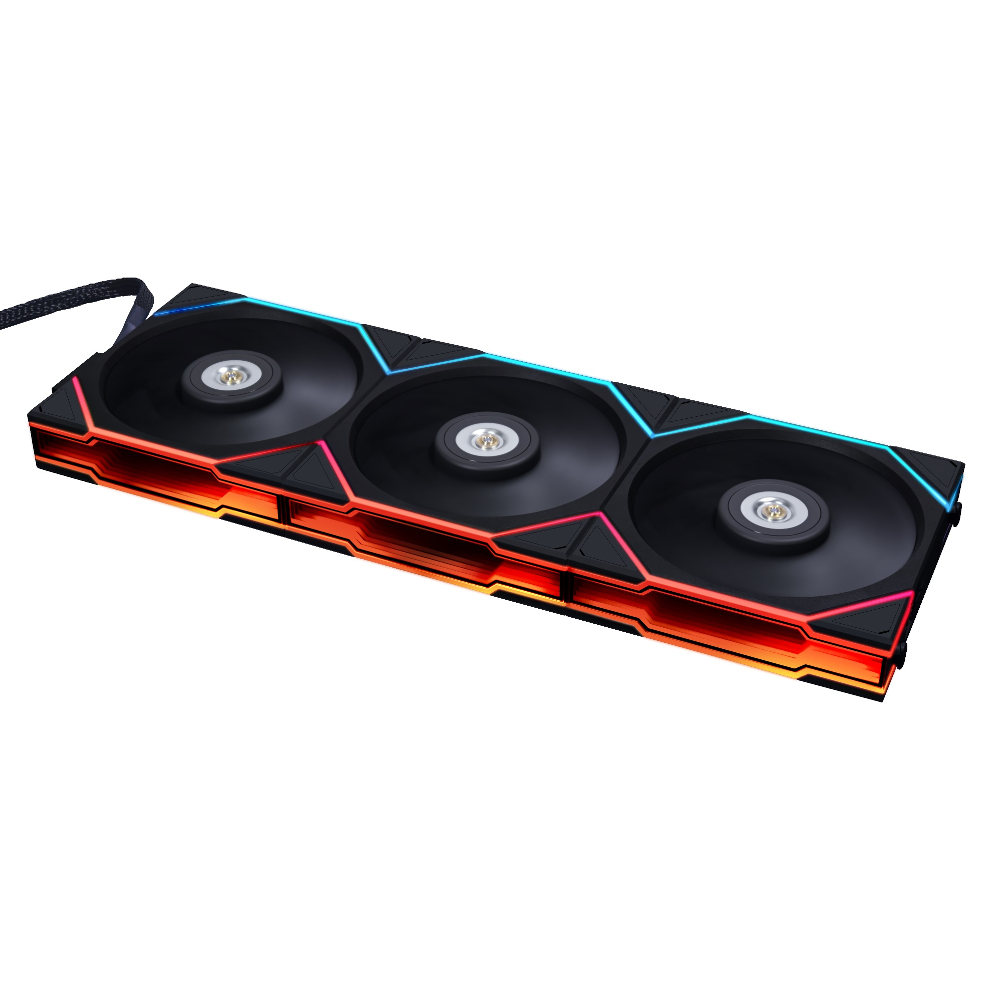 Lian Li UNI FAN TL 3x120mm Siyah RGB Kasa Fanı (G99.12TL3B.00)