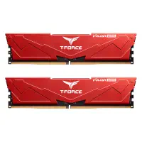 Team T-Force Vulcan 32GB (2x16GB) DDR5 6400MHz CL40 Kırmızı Gaming Ram (FLRD532G6400HC40BDC01)