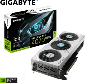 Gigabyte GeForce RTX 4070 SUPER EAGLE OC ICE 12G GV-N407SEAGLEOC ICE-12GD GDDR6X 192Bit DX12 DLSS 3 Gaming (Oyuncu) Ekran Kartı
