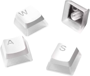 SteelSeries PrismCaps Beyaz Çift Taraflı Tuş Seti UK - SSK60219