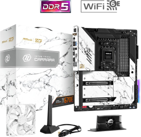 Asrock X670E Taichi Carrara 90-MXBJ10-A0UAYZ AMD X670 Soket AM5 DDR5 7800+(OC)MHz EATX Gaming (Oyuncu) Anakart
