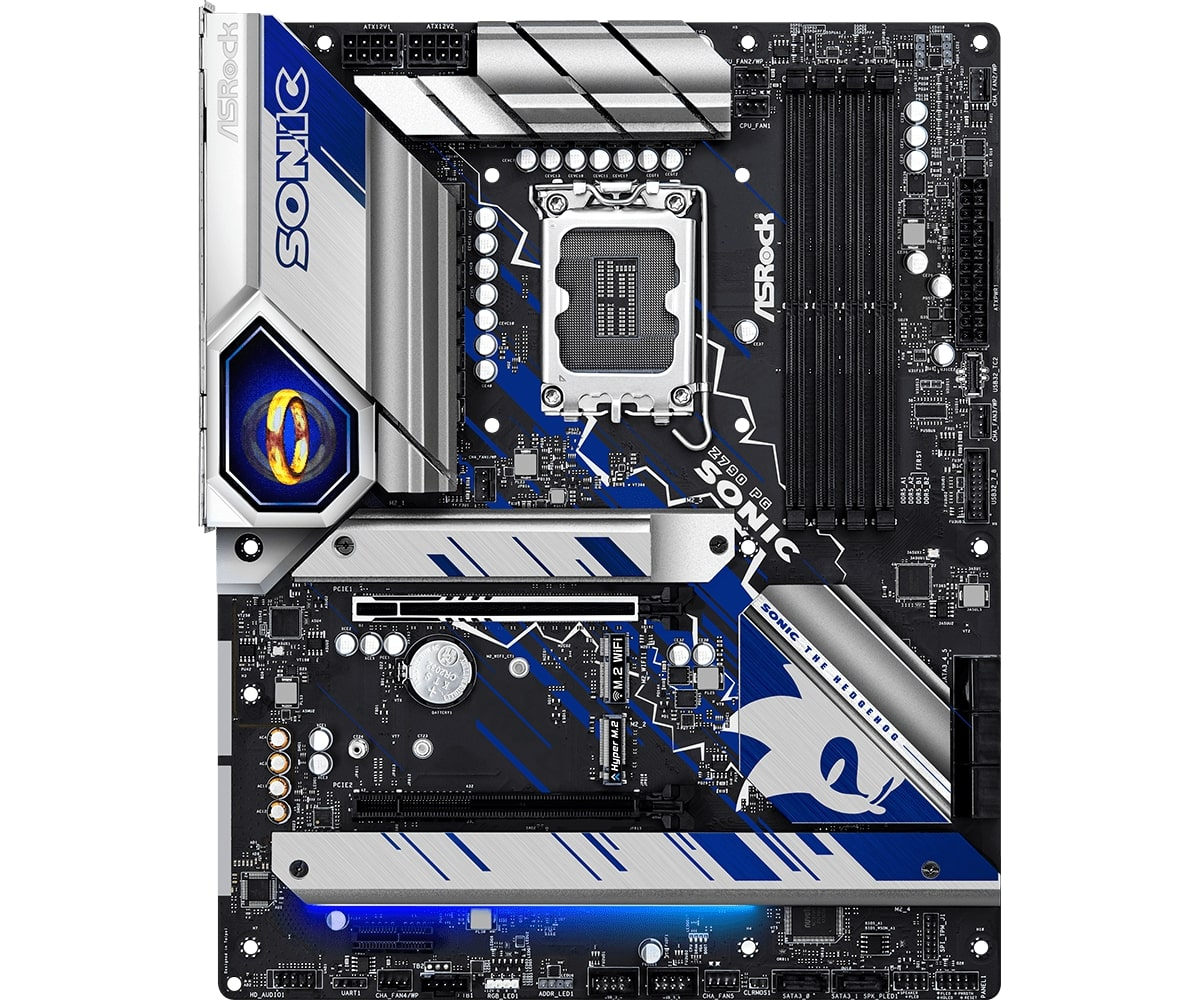 Asrock Z790 PG SONIC 90-MXBKF0-A0UAYZ Intel LGA1700 DDR5 7200+MHZ(OC) ATX Gaming (Oyuncu) Anakart