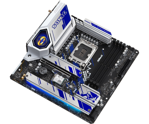 Asrock B760M PG SONIC WiFi 90-MXBKM0-A0UAYZ Intel B760 Soket 1700 DDR5 7200+(OC)MHz mATX Gaming (Oyuncu) Anakart