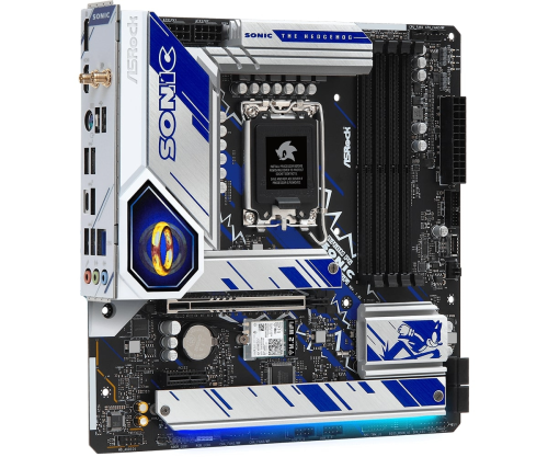 Asrock B760M PG SONIC WiFi 90-MXBKM0-A0UAYZ Intel B760 Soket 1700 DDR5 7200+(OC)MHz mATX Gaming (Oyuncu) Anakart