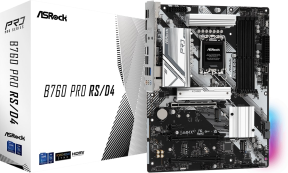 Asrock B760 Pro RS/D4 90-MXBL80-A0UAYZ Intel B760 Soket 1700 DDR4 5333(OC)MHz ATX Gaming (Oyuncu) Anakart