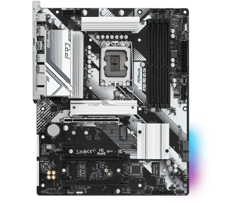 Asrock B760 Pro RS/D4 90-MXBL80-A0UAYZ Intel B760 Soket 1700 DDR4 5333(OC)MHz ATX Gaming (Oyuncu) Anakart