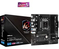 Asrock B760M PG Lightning 90-MXBM20-A0UAYZ Intel B760 Soket 1700 DDR5 7200(OC)MHz mATX Gaming (Oyuncu) Anakart