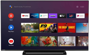 Toshiba 50UA3E63DT 50″ 127 Ekran Dahili Uydu Alıcılı 4K Ultra HD Android Smart LED TV
