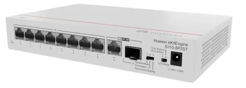 Huawei eKit Engine S380-S8P2T 124W 10 Port 16Gbit/S Yönetilebilir Switch