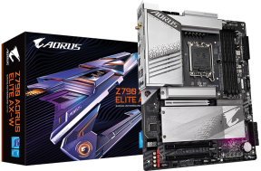 Gigabyte Z790 AORUS ELITE AX-W Intel Z790 Soket 1700 DDR5 7600(OC)MHz ATX Gaming (Oyuncu) Anakart